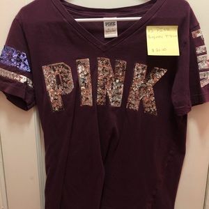 Burgundy PINK T-Shirt
